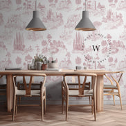 Toile De Jouy Red