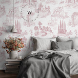 Toile De Jouy Red
