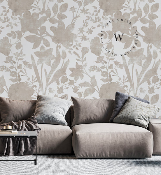 Vintage Flower Beige
