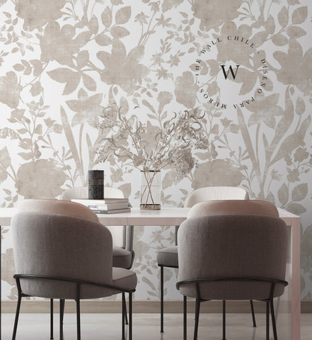 Vintage Flower Beige