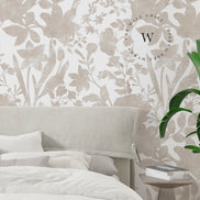 Vintage Flower Beige
