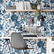 Vintage Flower Blue