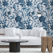 Vintage Flower Blue