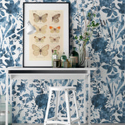 Vintage Flower Blue