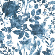 Vintage Flower Blue