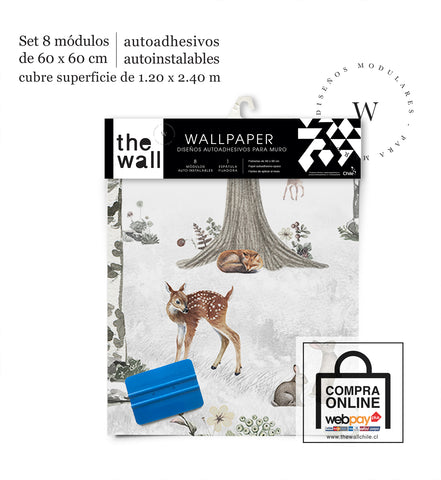 White Forest Animals