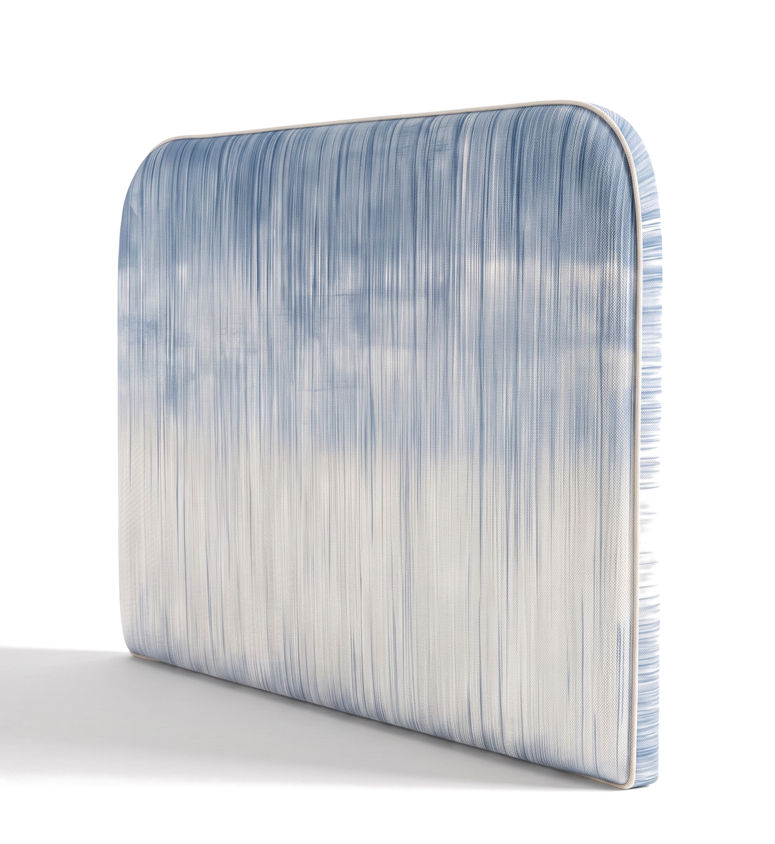 Respaldo de cama Cloud Flow Completo — vista lateral