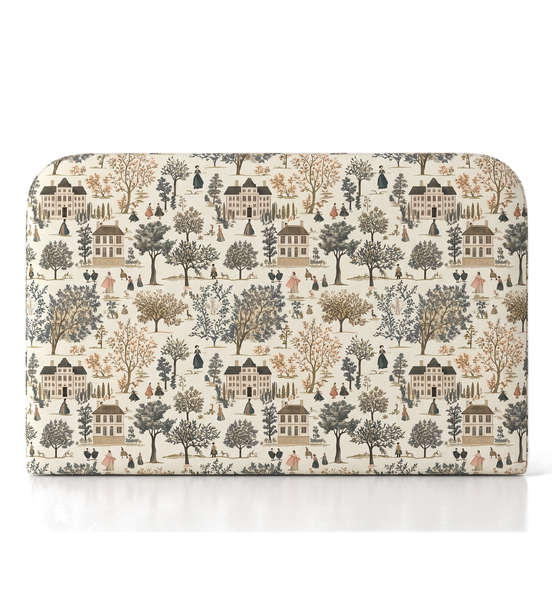 Respaldo de cama Elegant Village Tiled — vista frontal