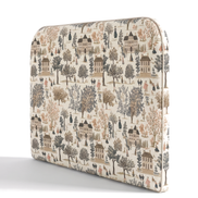 Respaldo de cama Elegant Village Tiled — vista lateral