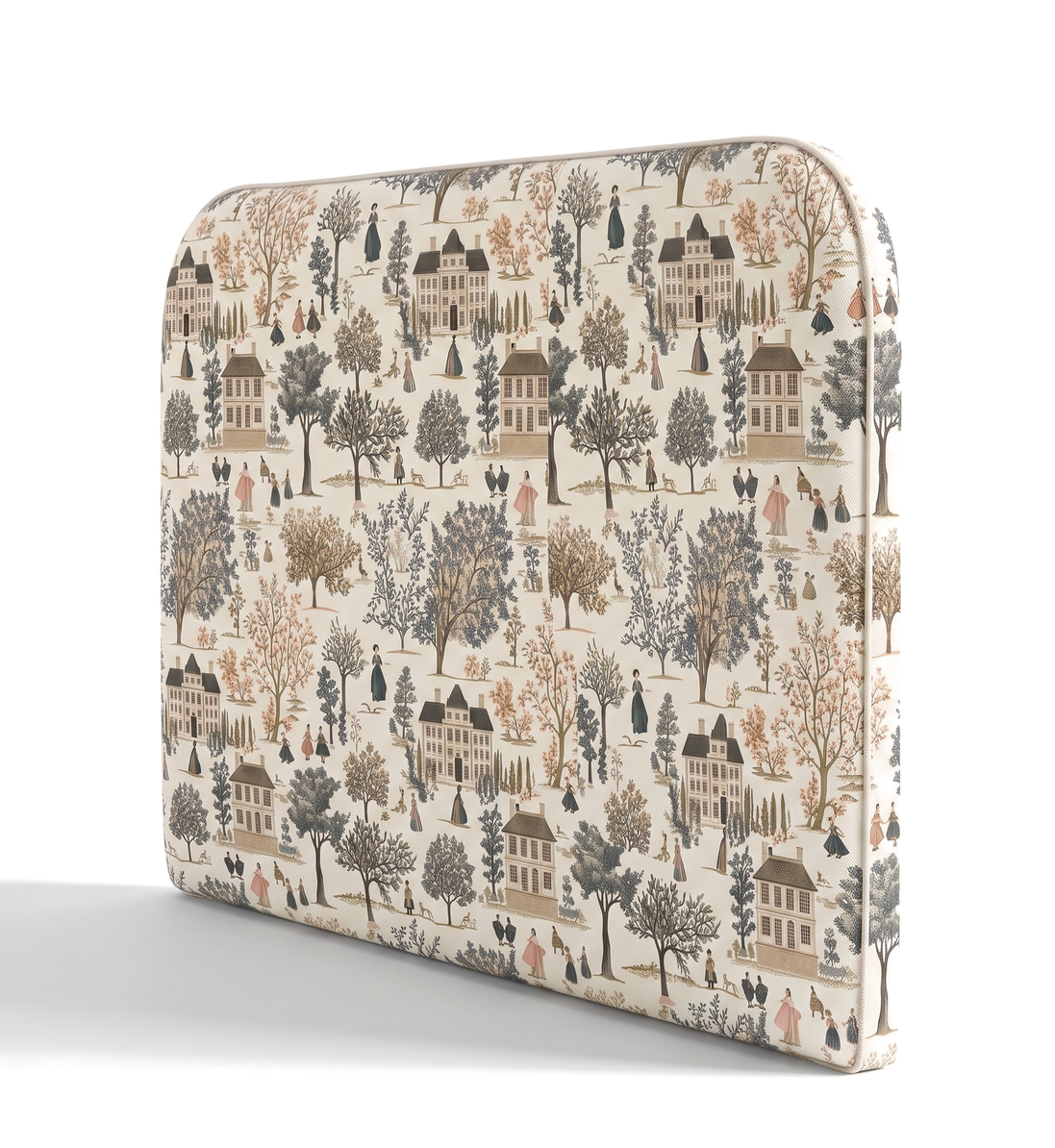Respaldo de cama Elegant Village Tiled — vista lateral
