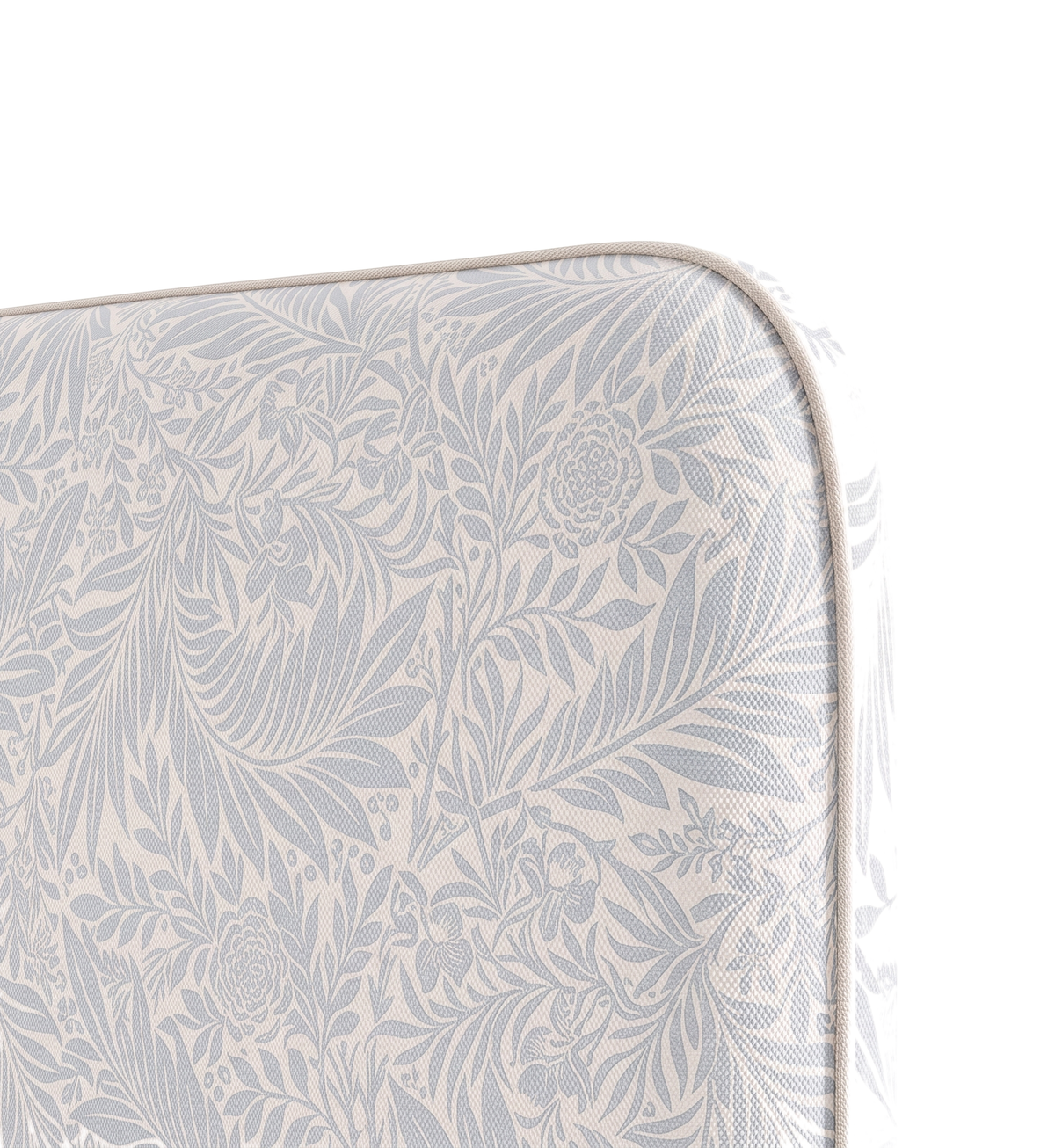 Respaldo de cama Embroidery Mint — detalle de la tela