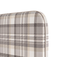 Respaldo de cama Escoces Tiled — detalle de la tela