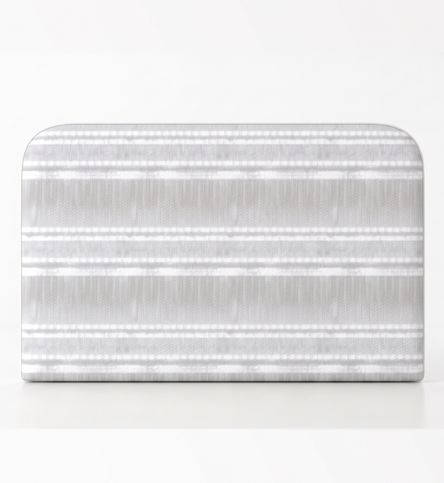 Respaldo de cama Etno Grey — vista frontal
