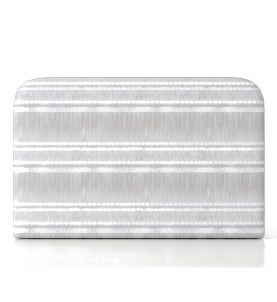 Respaldo de cama Etno Grey — vista frontal