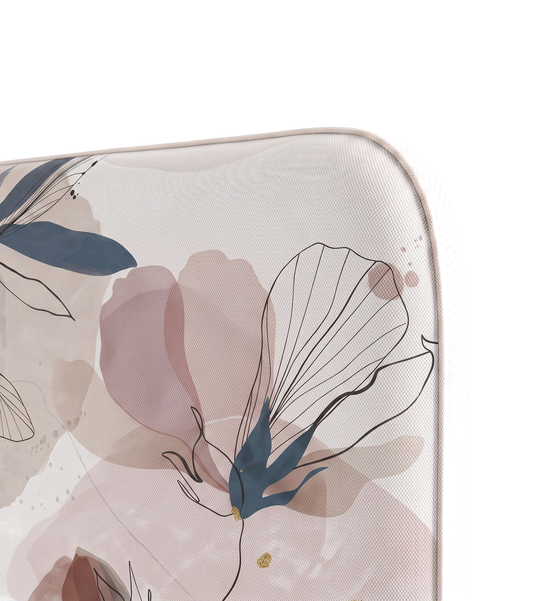 Respaldo de cama Fancy — detalle de la tela