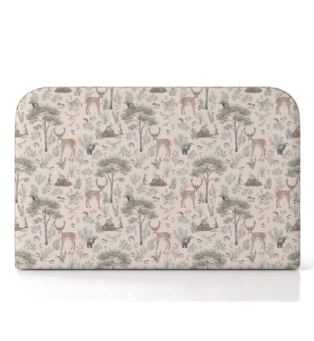 Respaldo de cama Fantastic Forest Beige — vista frontal