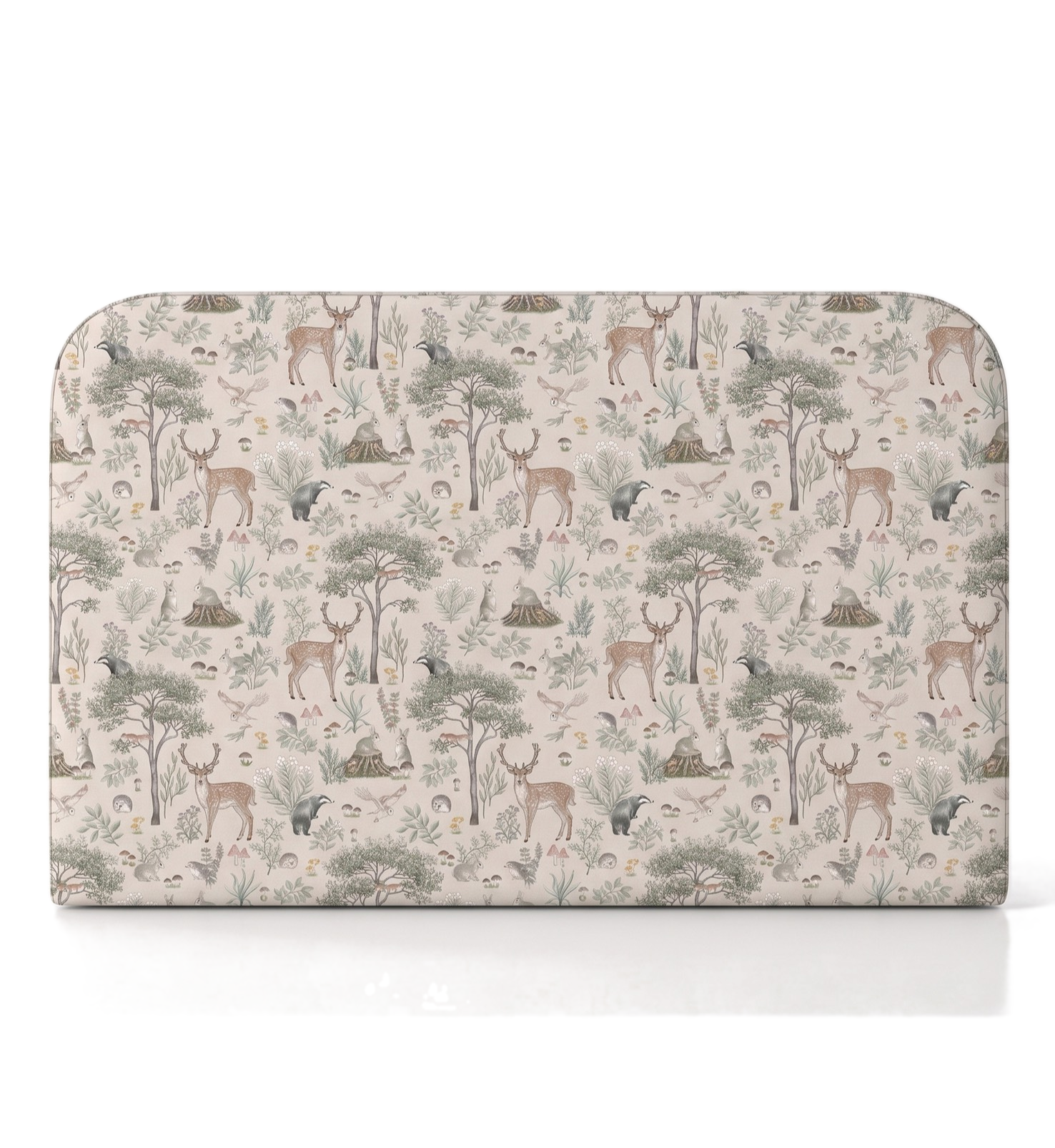 Respaldo de cama Fantastic Forest Beige — vista frontal