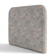 Respaldo de cama Fantastic Forest Blue — vista lateral