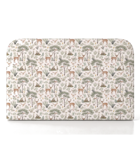 Respaldo de cama Fantastic Forest White — vista frontal