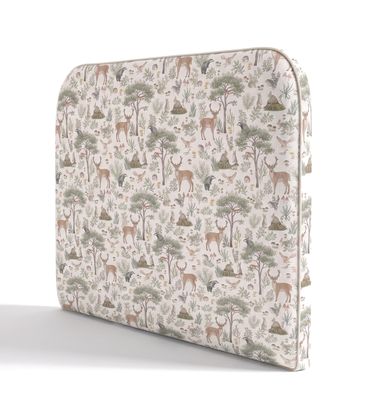 Respaldo de cama Fantastic Forest White — vista lateral