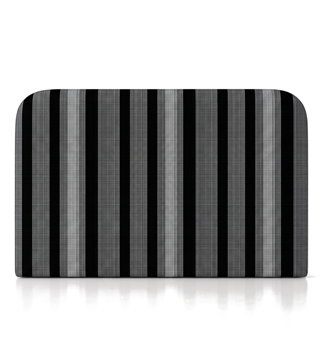 Respaldo de cama Graphite Lines — vista frontal