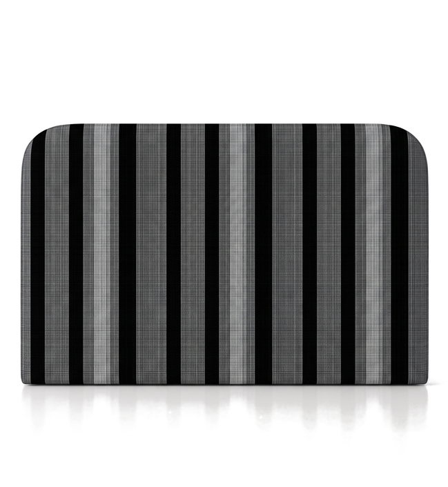Respaldo de cama Graphite Lines — vista frontal
