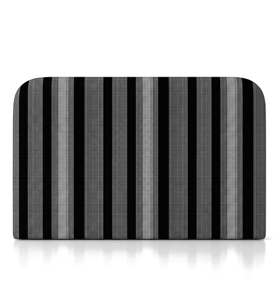 Respaldo de cama Graphite Lines — vista frontal