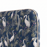 Respaldo de cama Heron — detalle de la tela