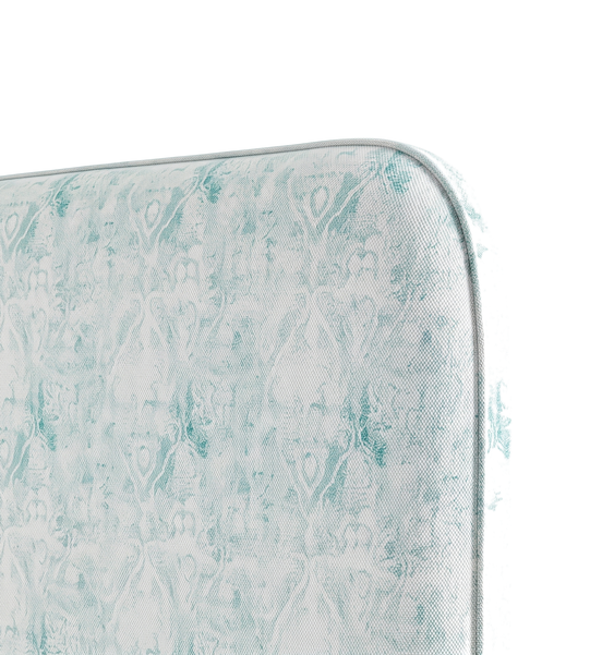 Respaldo de cama Hobo — detalle de la tela