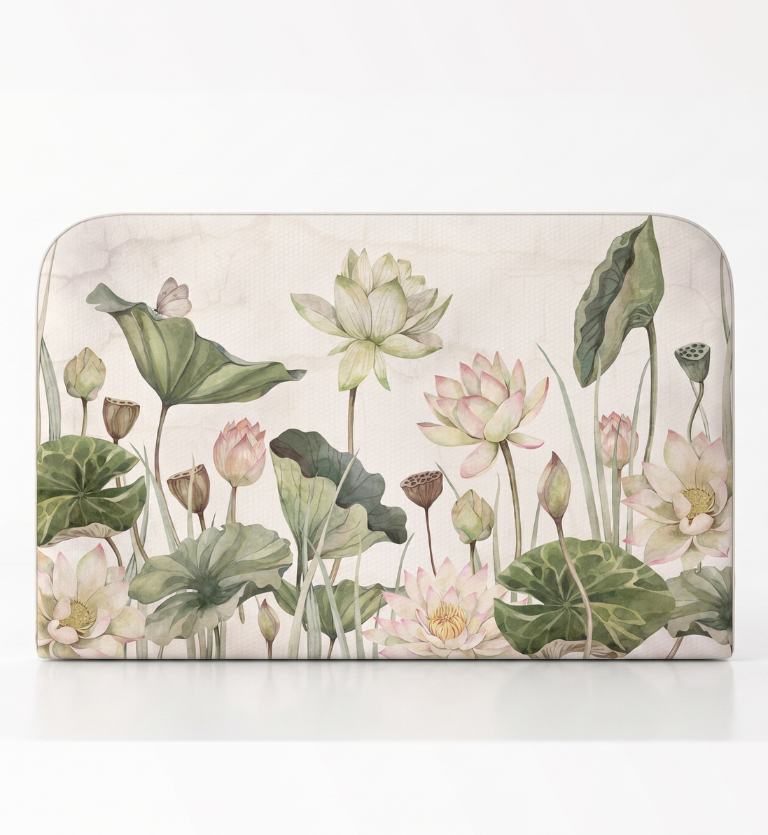 Respaldo de cama Lovely Water Lillies — vista frontal