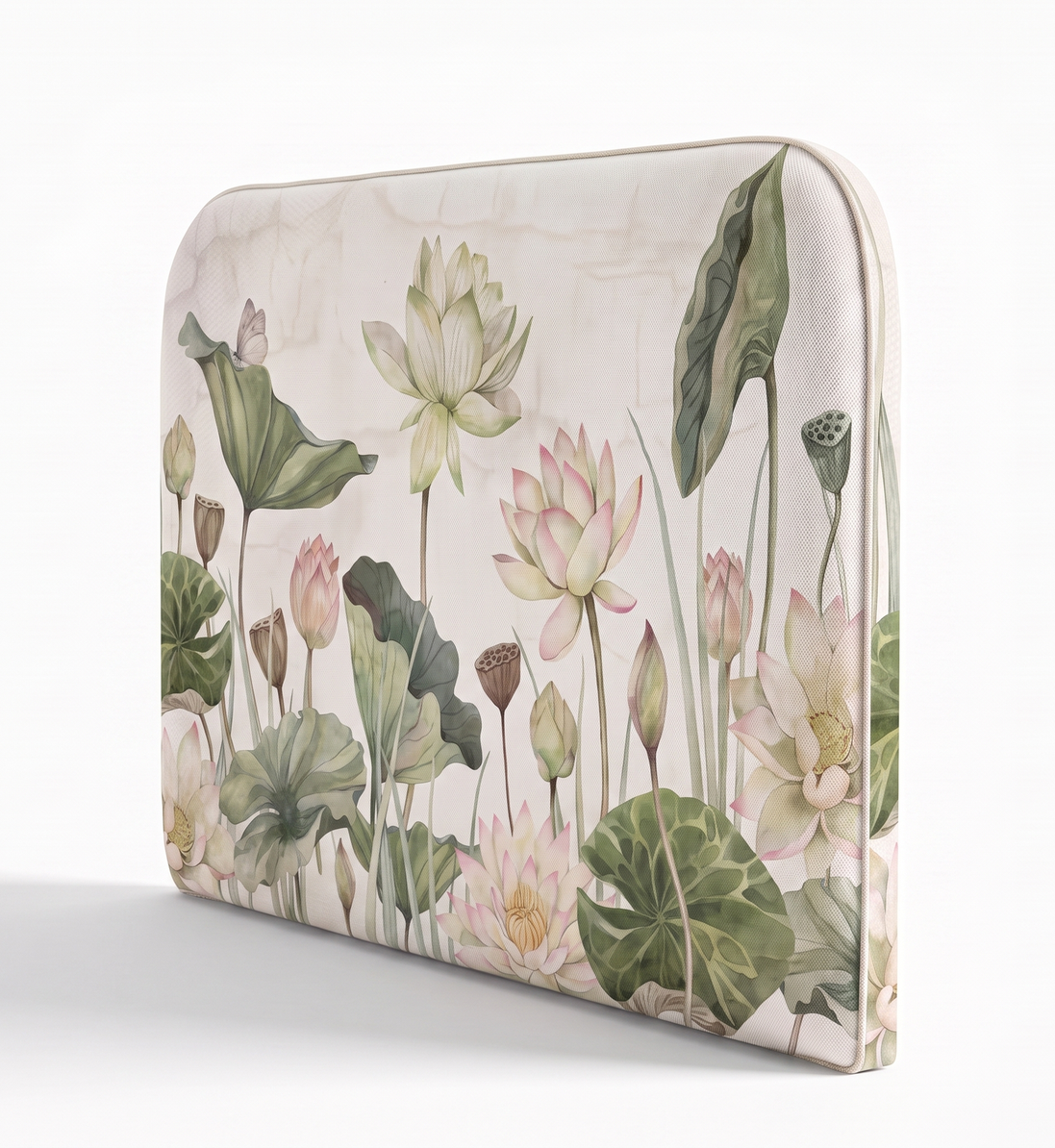Respaldo de cama Lovely Water Lillies — vista lateral