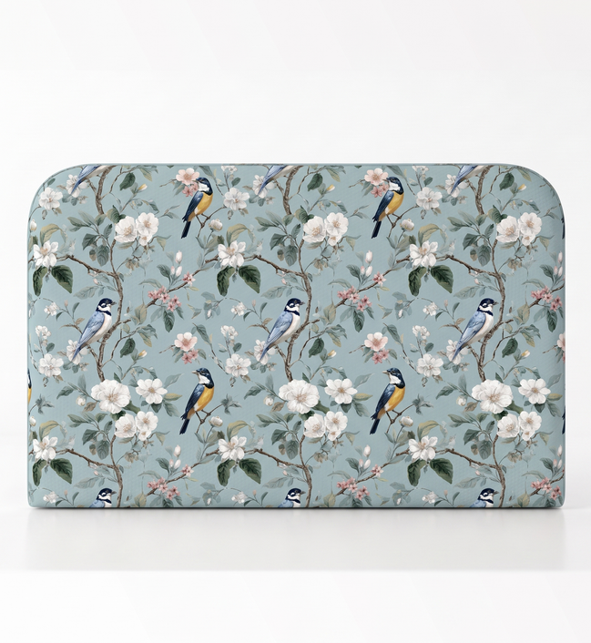 Respaldo de cama Magnolia Bird — vista frontal