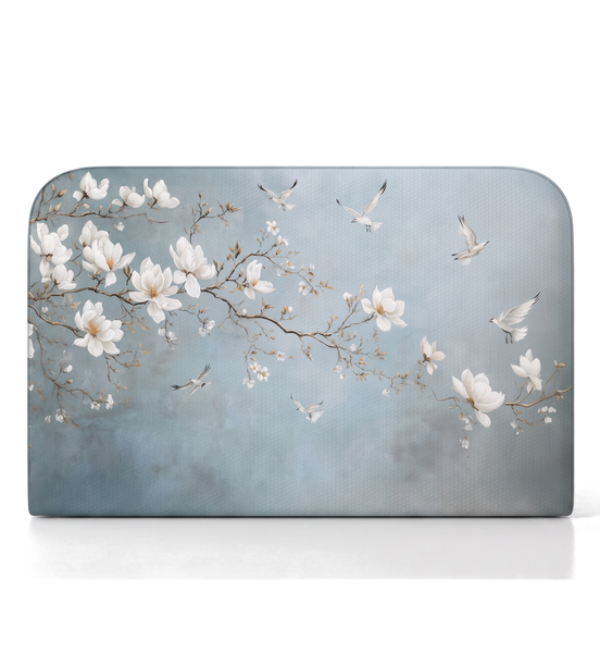 Respaldo de cama Magnolia Blossom — vista frontal