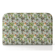 Respaldo de cama Mint Jungle — vista frontal
