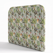 Respaldo de cama Mint Jungle — vista lateral