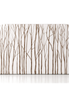 Respaldo de cama Neutral Trees — vista frontal