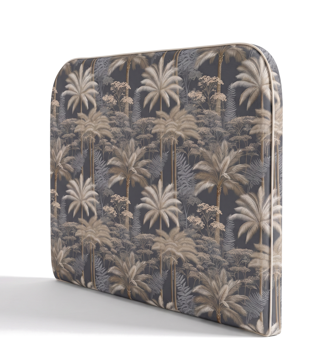 Respaldo de cama Palm Elegance — vista lateral