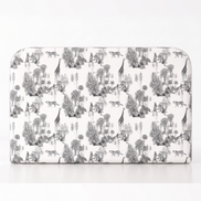 Respaldo de cama Sketch Sabana Black — vista frontal