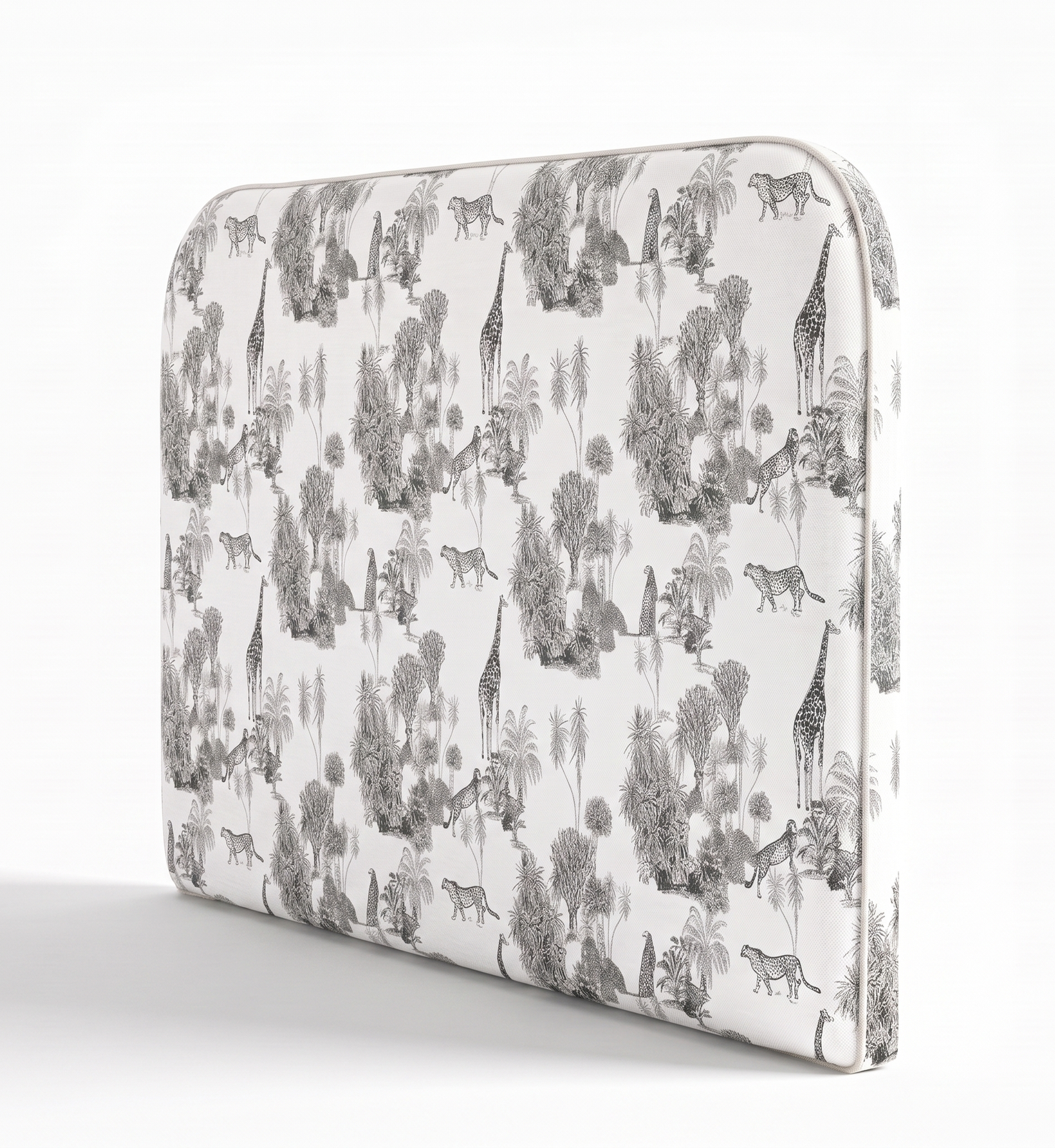 Respaldo de cama Sketch Sabana Black — vista lateral