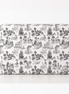 Respaldo de cama Toile de Jouy Black — vista frontal