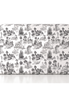 Respaldo de cama Toile de Jouy Black — vista frontal