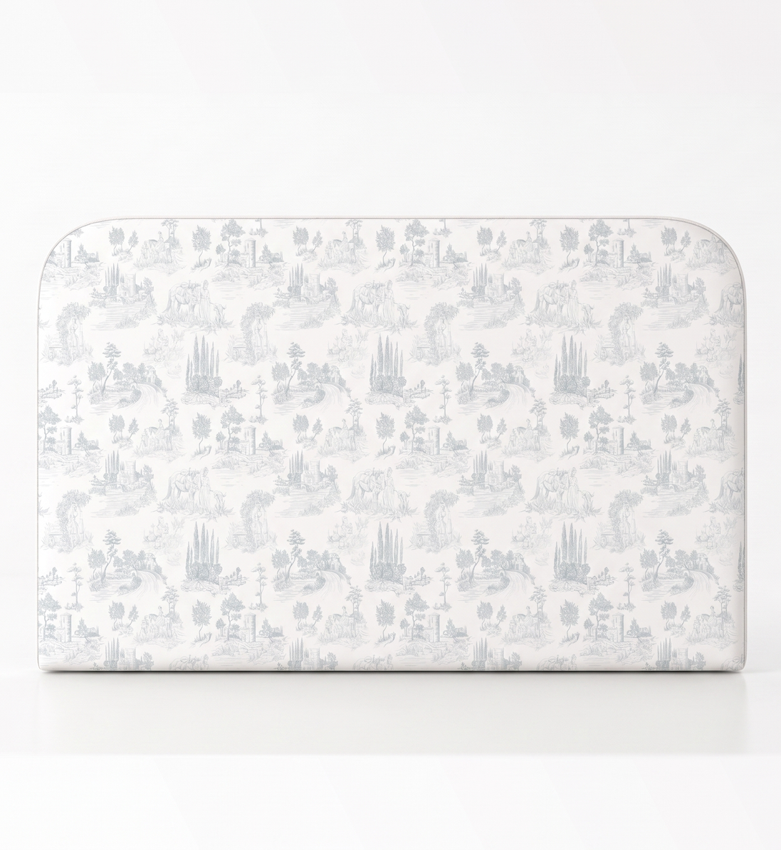 Respaldo de cama Toile Gris — vista frontal