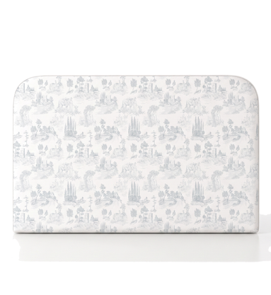 Respaldo de Cama Toile Gris