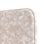Respaldo de cama Tropical Elegance — detalle de la tela