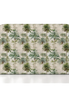Respaldo de cama Tropical Vintage — vista frontal