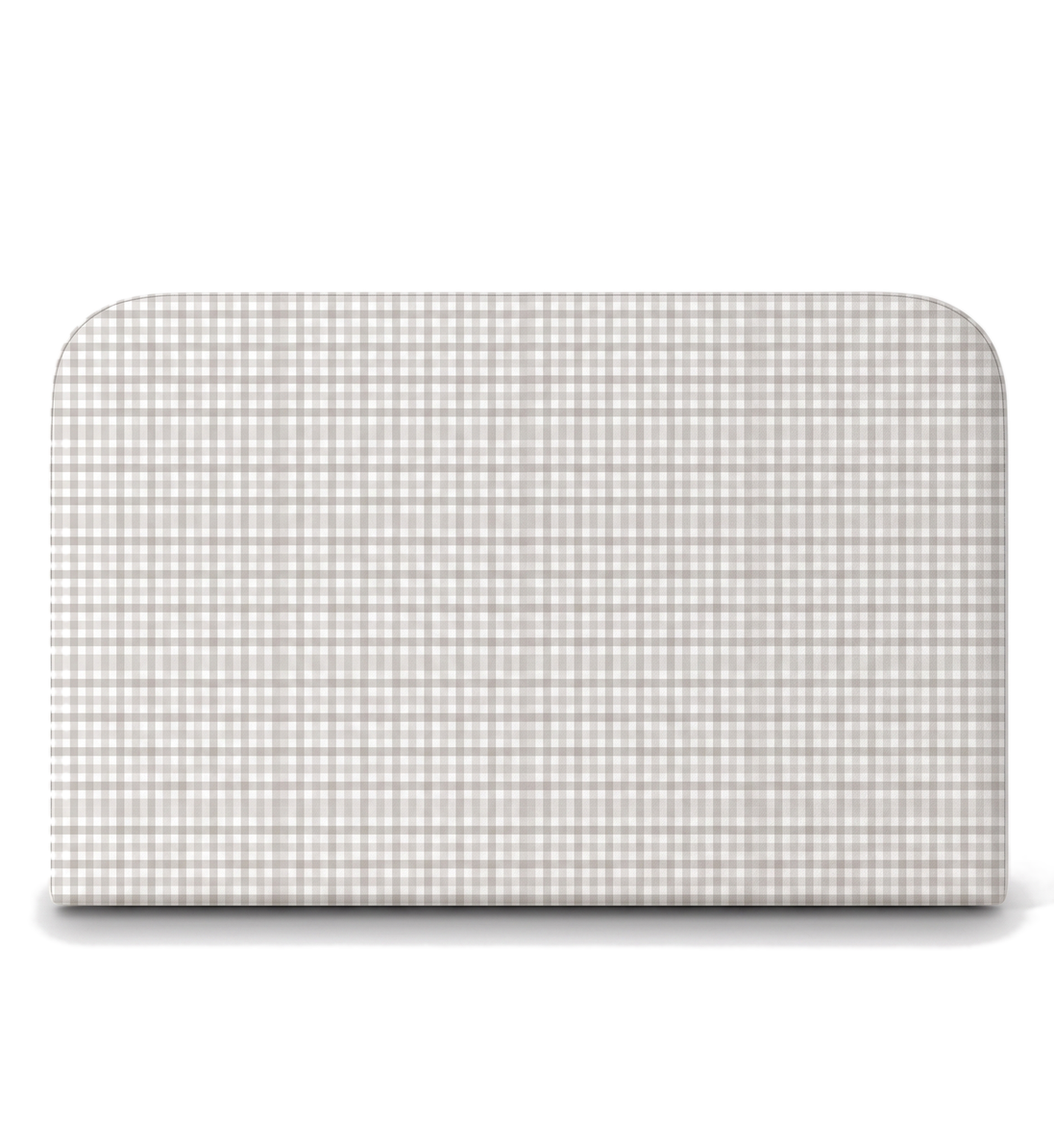 Respaldo de cama Vichy Beige — vista frontal