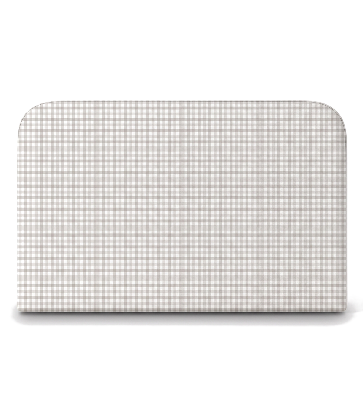 Respaldo de cama Vichy Beige — vista frontal