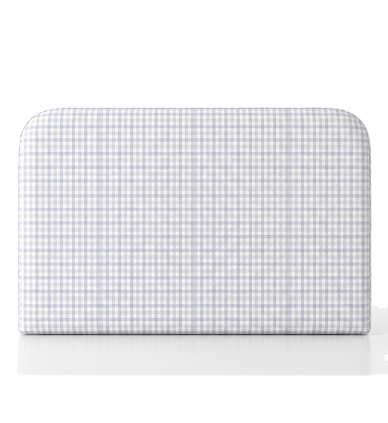 Respaldo de Cama Vichy Blue