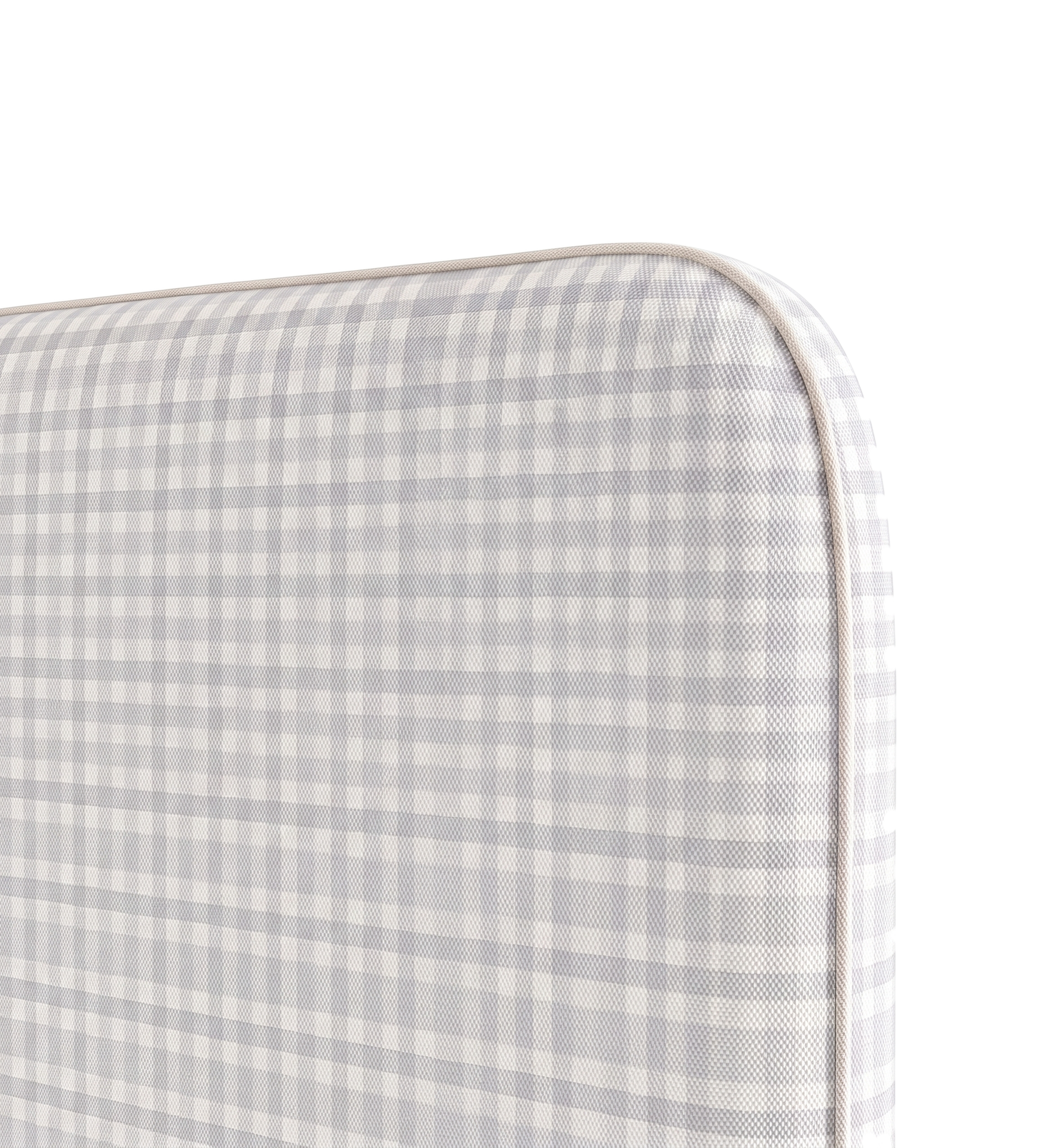 Respaldo de Cama Vichy Blue