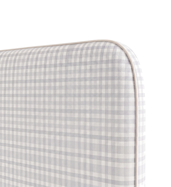 Respaldo de Cama Vichy Blue
